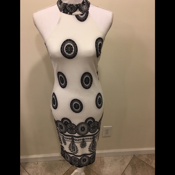 Bodycon midi dress NWOT - Picture 3 of 7